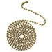 Westinghouse 77050 - 3' Solid Brass Beaded Chain with Connector (77050)