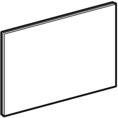 Geberit Sigma80 Ersatzteil, Betätigungsplatte Glas verspiegelt 242618SM1 Image