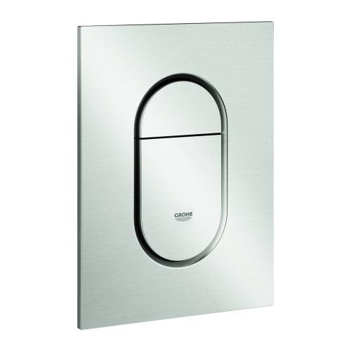 Grohe WC-Betätigung Arena Cosmopolitan S 37624 2-Mengen/Start&Stopp supersteel, 37624DC0 37624DC0