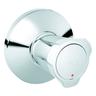 GROHE UP-Ventil Oberbau Costa 19855 Mark. rot Einbautiefe 15-40 mm chrom 19855001