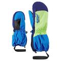Ziener Kinder LEVI Ski-Handschuhe/Wintersport | wasserdicht atmungsaktiv, persian blue, 80cm