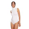 Wolford Women's Viscose String Body Bodysuit, Multicolour (White), 8 (Size:S)