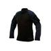 Tru-Spec T.R.U. 1/4 Zip Winter Combat Shirt - Men's 65/35 Polyester/Cotton Rip-Stop Navy Extra Large Regular 2590006