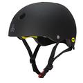 Triple Eight 337010-001-4LX 3152" Brainsaver II MIPS Rubber Helmet, Black, Large/X-Large