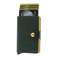 Secrid Miniwallet Rango Green Gold Leather Wallet SC5540
