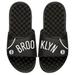 Youth ISlide Black Brooklyn Nets Away Jersey Slide Sandals