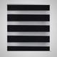 vidaXL Zebra Blind 40 x 100 cm Black