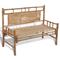 vidaXL Garden Bench 120 cm Bamboo