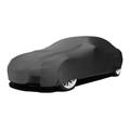 Jaguar XJ Vanden Plas Car Covers - Indoor Black Satin, Guaranteed Fit, Ultra Soft, Plush Non-Scratch, Dust and Ding Protection- Year: 2004