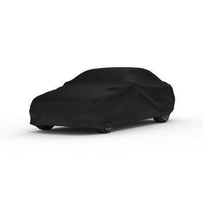 Ferrari 550 Convertible Car Covers - Indoor Black Satin, Guaranteed Fit, Ultra Soft, Plush Non-Scratch, Dust and Ding Protection- Year: 2001
