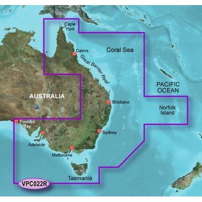 Garmin Vpc022R East Coast Australia Bluechart G2