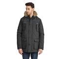 Brave Soul Men's Cheltenham Coat, Black, Medium