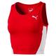 PUMA Damen Cross The Line Croptop W Top, Red, L