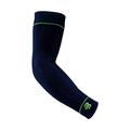 BAUERFEIND, 1 pair of compression sports wristbands, unisex, right and left wearable, for ball and endurance sports, strengthening the muscles, Men, 29355011500032, navy blue, M Long