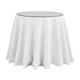 Essential Skirted Side Table - Super White Twill, 30" x 24" - Ballard Designs Super White Twill 30" x 24" - Ballard Designs