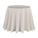 Essential Skirted Side Table - Off White Twill, 30" x 24" - Ballard Designs Off White Twill 30" x 24" - Ballard Designs