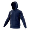 adidas Herren Core 18 Hoodie, Dark Blue/White, S