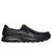 Skechers Men's Work Relaxed Fit: Flex Advantage SR - Bronwood Sneaker | Size 8.5 Wide | Black | Leather/Synthetic/Textile