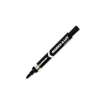 Avery Large Permanent Ink Bullet Point Marker with Pocket Clip - Black