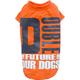 Doggy Dolly FP-T472 Hundeshirt Future für Mops und Bulldogge, orange, Größe : S