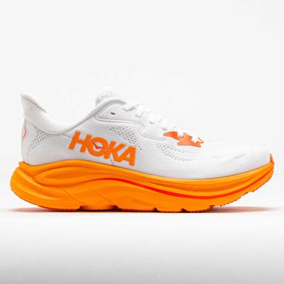 HOKA Clifton 10 Women's Running Shoes Frost/Orange Zest