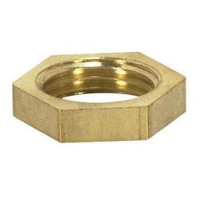 Satco 90172 - 1/8 IP Brass Hexagon Locknuts (90-172)