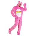 Care Bears Adult Classic Cheer Bear Fancy Dress Costume Small Pink