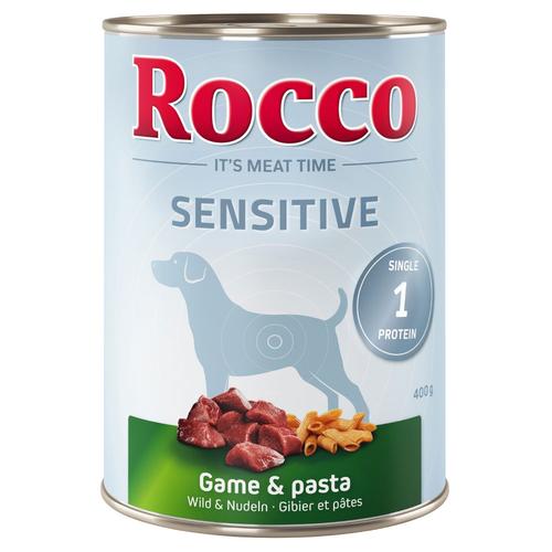 12 x 400g Sensitive – 2 Sorten Rocco Hundefutter nass