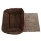 Premier Togo Paket Bett-Hunde 65 cm x 50 cm x 22 cm + Kofferraumwanne, Hunde SALE 50 cm x 78 cm