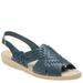 Softspots Women's Tela Sling - 11 Blue Sandal A3