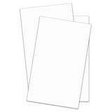 White Silk Matt Card Stock 130lb. Cover (300gsm) - 50 Pk (Choose your size) (8.5 x 14)