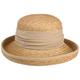 Dilara Straw Hat Seeberger women´s hat cuffed hat (One Size - beige)