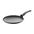 Berndes 011288 Crêpe Pancake Pan, Non-Stick, Flat Edge, 28 cm, Black