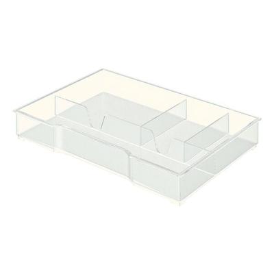 Leitz Schubladeneinsatz »5215« für Schubladenboxen transparent, 24.5x3.3x16.5 cm