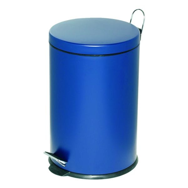 Alco Mülleimer 5 Liter mit Trittmechanik blau, 20.5x28.5 cm Image