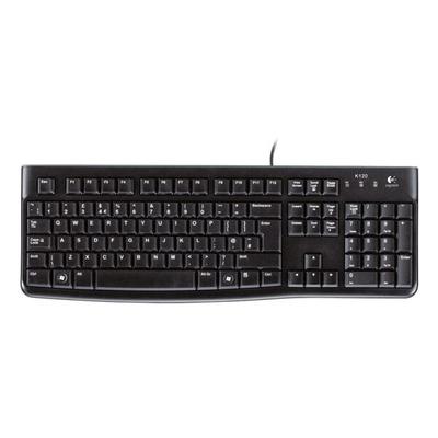 Logitech Kabelgebundene Tastatur »K120« schwarz schwarz, 45x2.35x15.5 cm