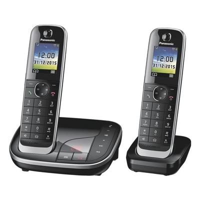 Panasonic Twin-Set Schnurloses Telefon »KX-TGJ322GB« schwarz Image