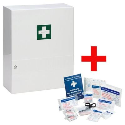 Erste-Hilfe-Schrank »Famulus« mit Füllung weiß, Holthaus Medical, 35x45x15 cm