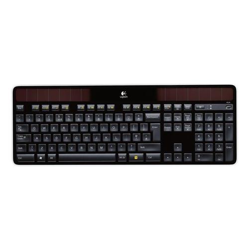 Logitech Solarbetriebene Tastatur »K750 Solar« schwarz