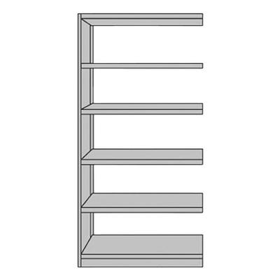 Kerkmann Regalfeld »Office 6 OH« ohne Rückwand (960x300 mm), 96x190x30 cm
