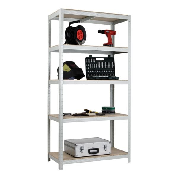 SZ Metall Schwerlastregal »Multitasker« 45 x 200 cm braun, 90x200x45 cm