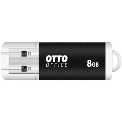 USB-Stick 8 GB schwarz, OTTO Office Premium, 1.7x5.6x0.7 cm