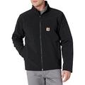 Carhartt Men's Rough Cut Jacket Outerwear, Black, L