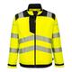 Portwest PW3 Hi-Vis Work Jacket, Size: XL, Colour: Yellow/Black, T500YBRXL