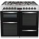 Beko KDVF100X Freestanding A/A Rated Dual Fuel Range Cooker -Stainless Steel