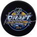 Alex DeBrincat Ottawa Senators Autographed 2016 NHL Draft Logo Hockey Puck