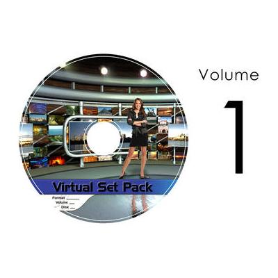 Virtualsetworks Virtual Set Pack 1 for TriCaster Virtual Set Editor (Download) VSPVOL1VSE