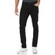 JACK & JONES Jeans Slim Fit Stretch Low Rise Hose mit Knöpfen und Reißverschluss JJIGLENN JJFELIX, Farben:Schwarz,Größe Jeans:W34 L32,Z - Länge L30/32/34/36/38:L32