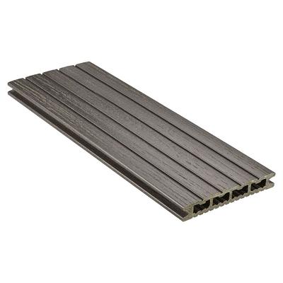 NATURinFORM WPC-Terrassendiele 21x139mm DIE KOMPAKTE plus Wabenprofildiele granitgrau, 3000 mm