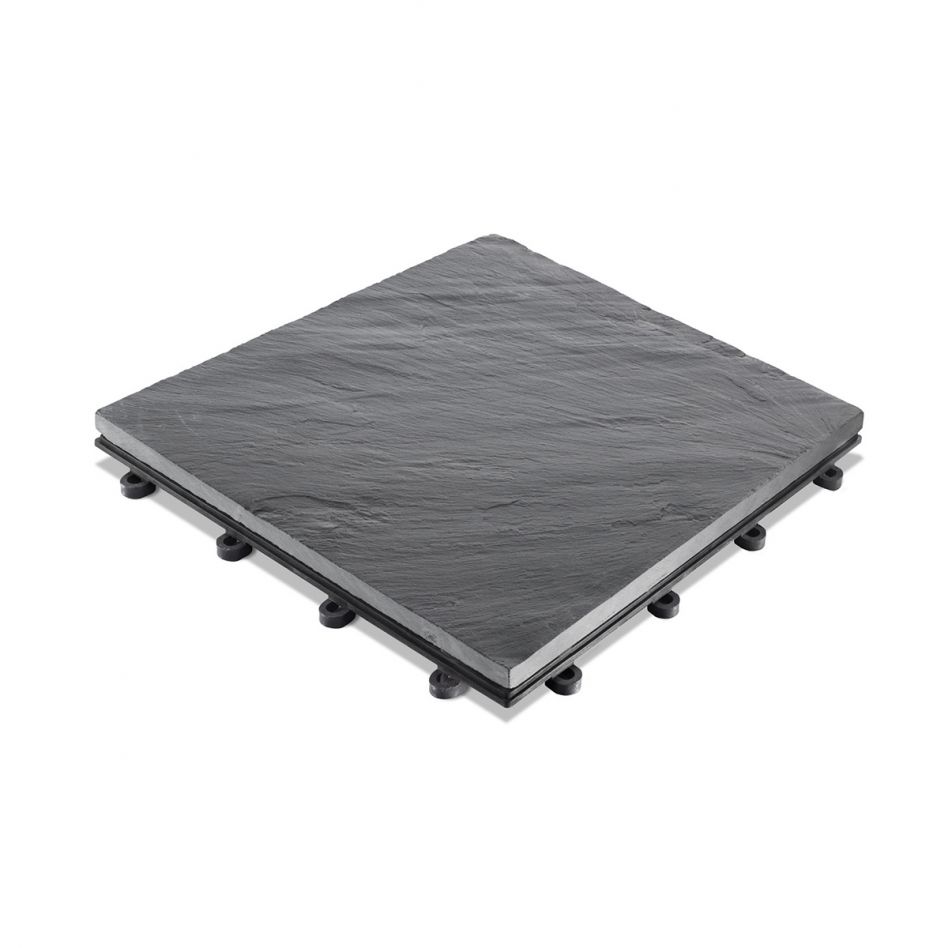 florco Klickfliese Stein Schiefer vollflächig Image